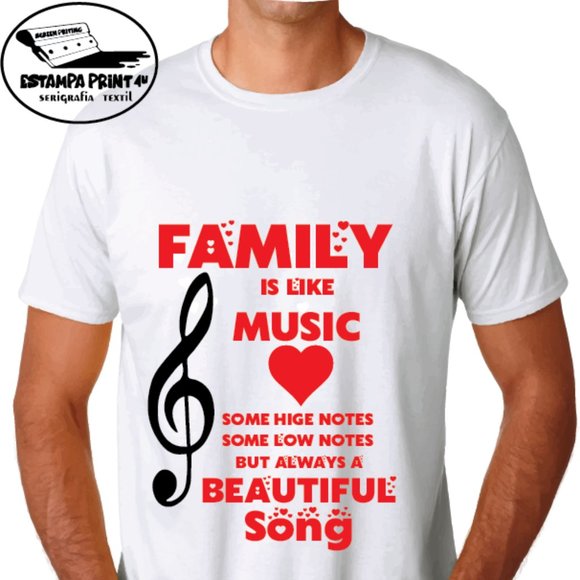 FAMILY LOVE T-SHIRT UNISEX VALENTINE'S DAY - Picture 1 of 1
